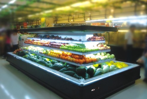 敞開環形半高冷柜